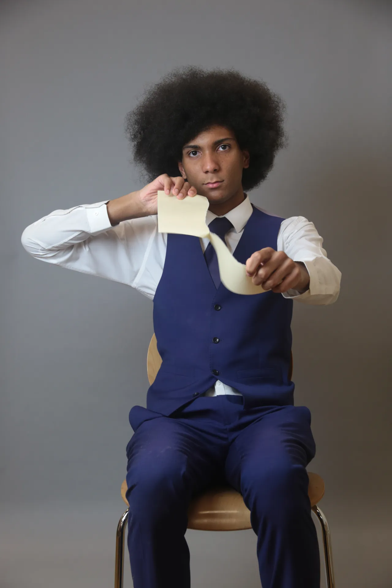 Omari Edwards Nottingham, 2018 Scarlett Crawford, 2018. “As a history student, Omari was well-informed about the history of the Race Relations Acts. His in-depth knowledge of their impact led him to want to demonstrate how ineffective he thought they had been by ripping the parchment paper.” © UK Parliament