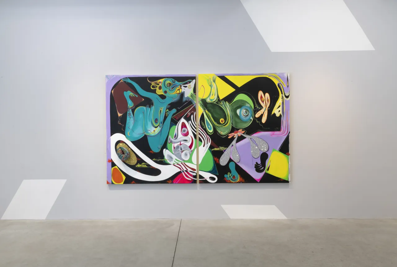 Theresa Chromati - Installation View Image courtesy of Kravets Wehby Gallery