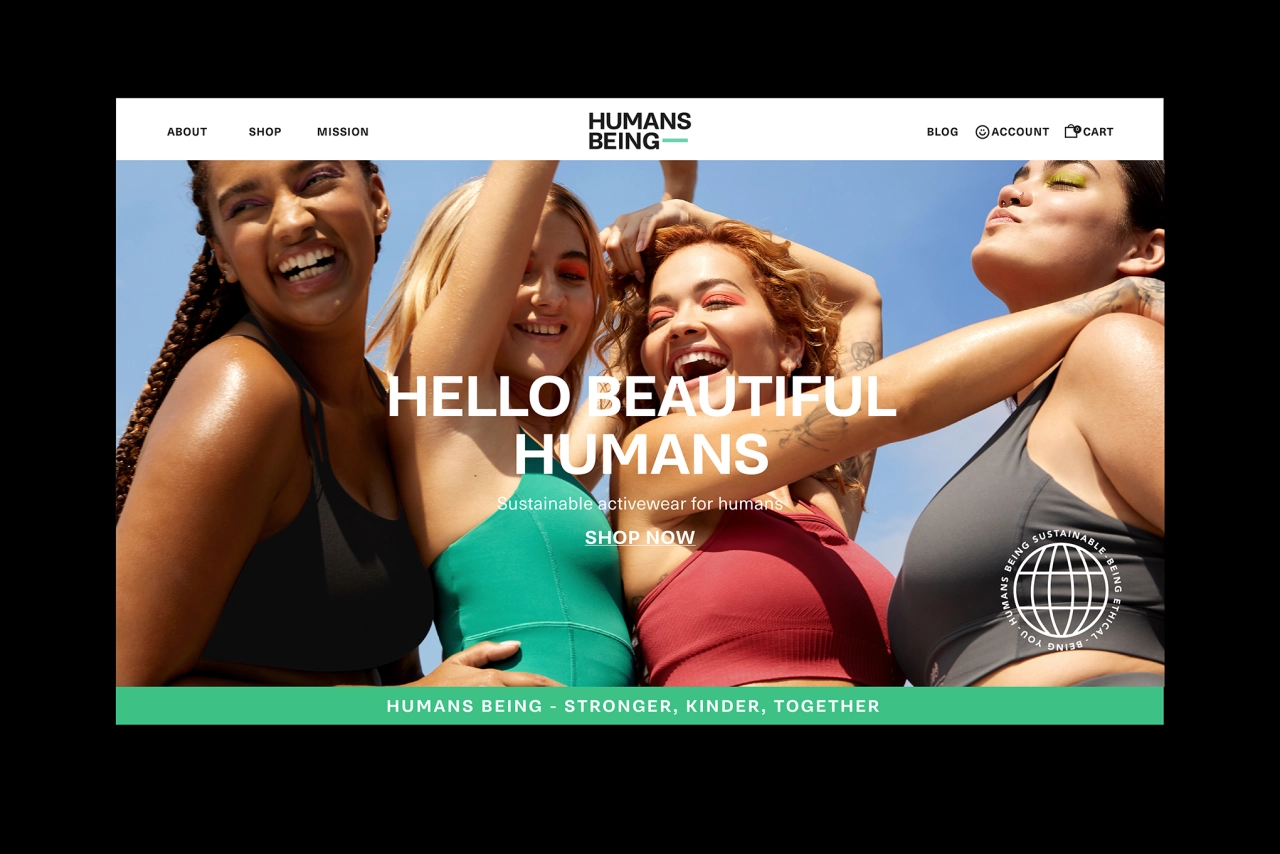 The new website for Humans Being