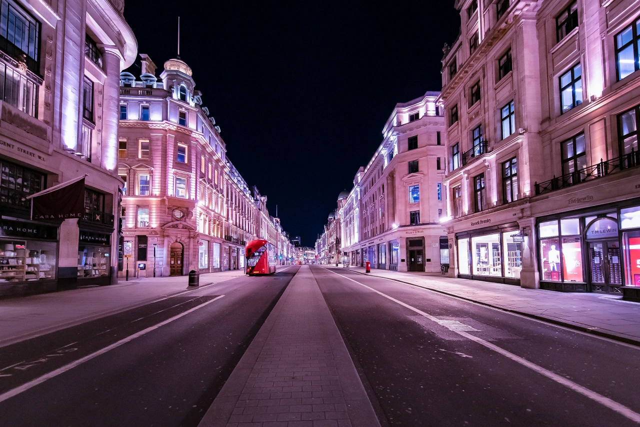 Regent Street, 5 April 2020 © Jan Enkelmann