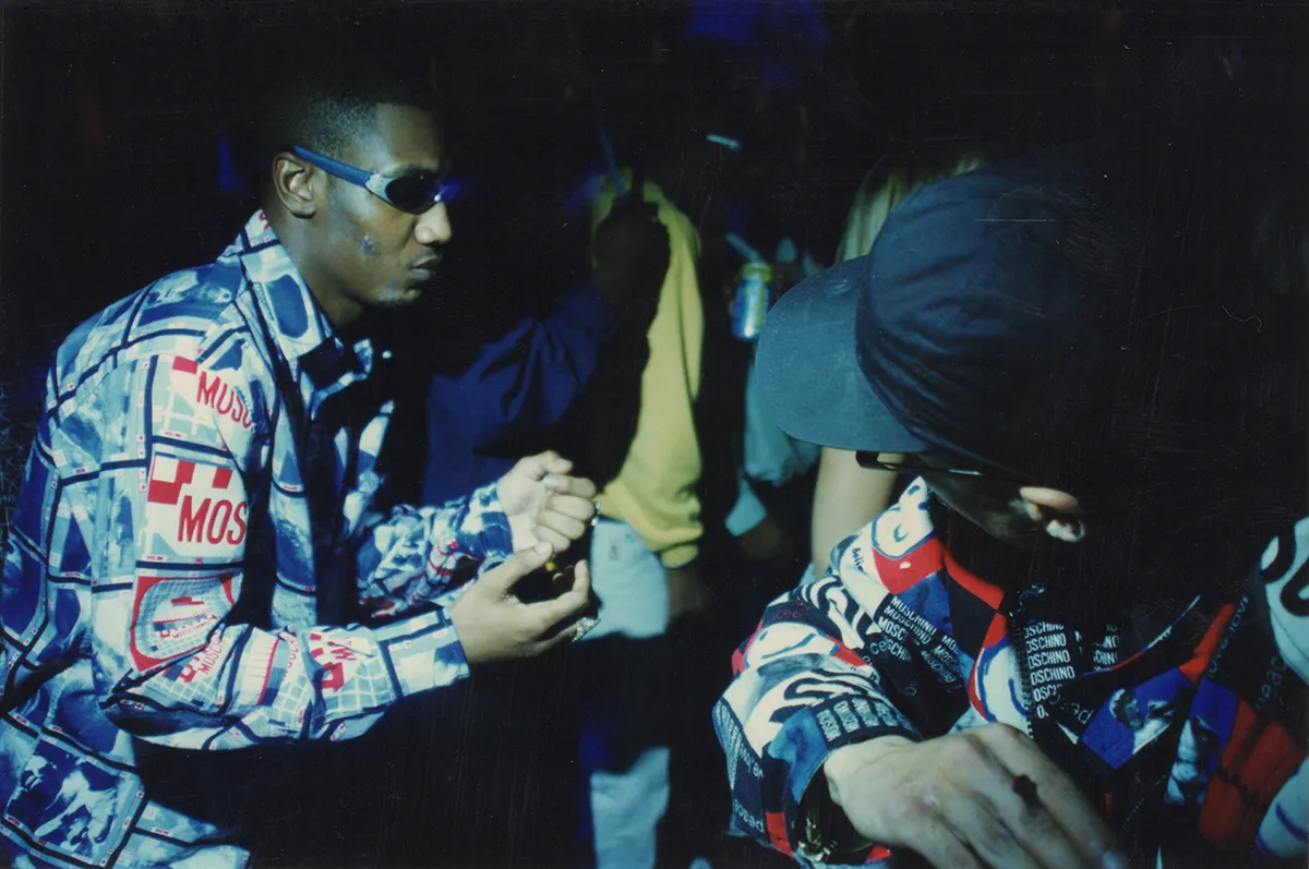 Club night ‘One Nation’, September 1997, photograph by Tristan O’Neill