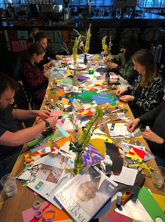 De Beauvoir Block Collage Club