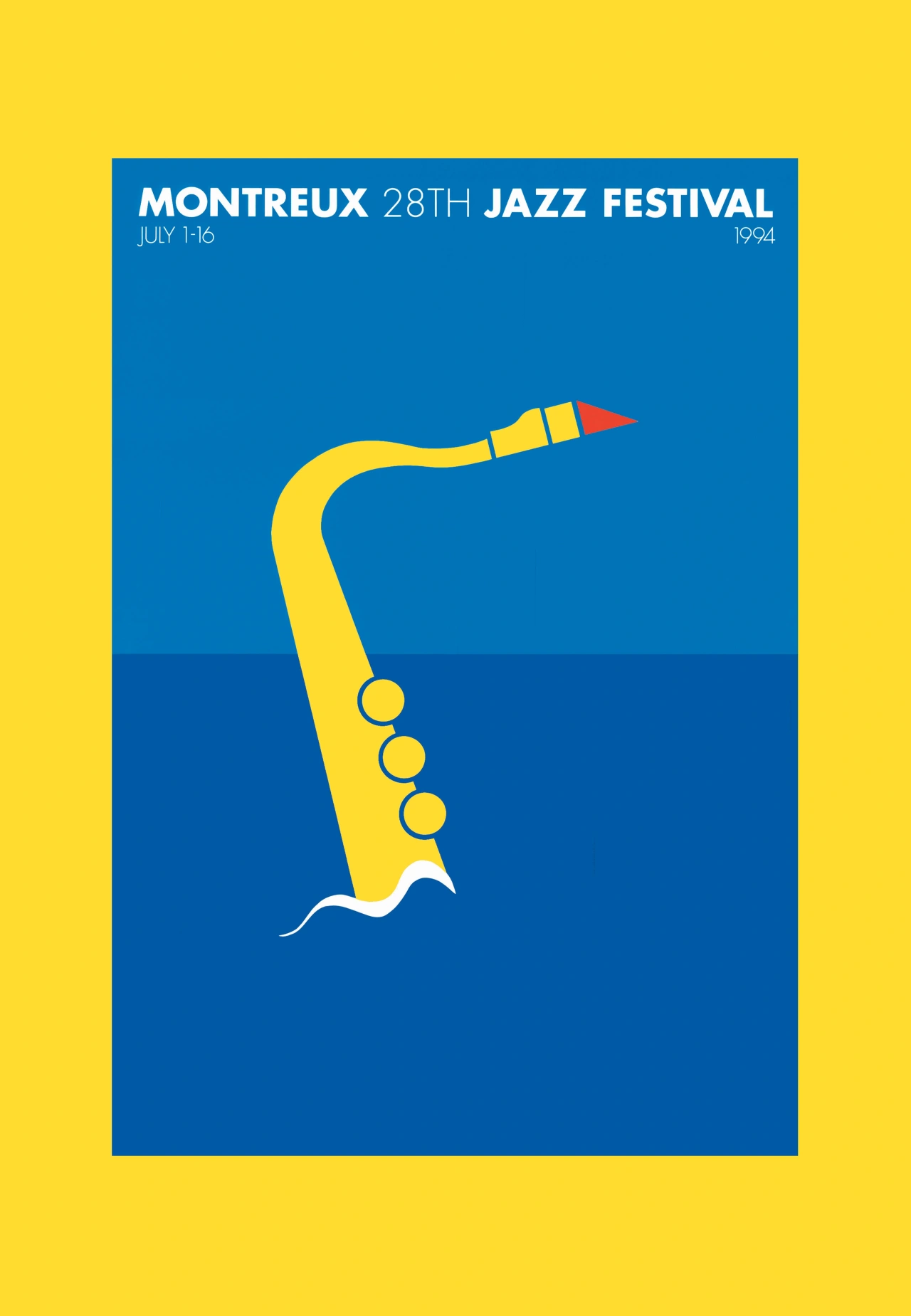 Pier Arnold's 1994 poster also featured Lake Geneva