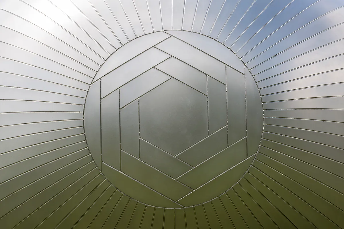 Richard Deacon, Work in Progress during the refabrication of 'Never Mind', 2017, Courtesy of Richard Deacon and Middelheim Museum