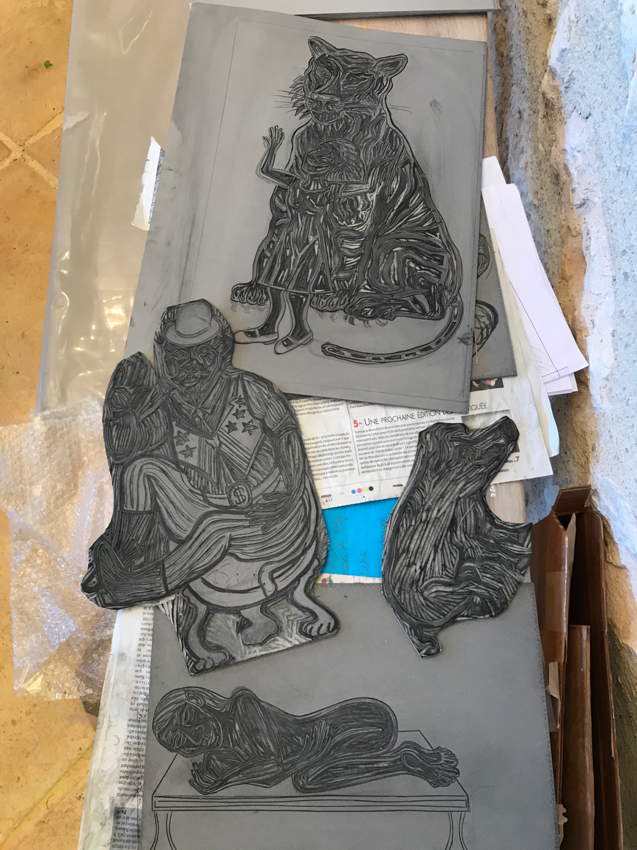 Exclusive work in progress