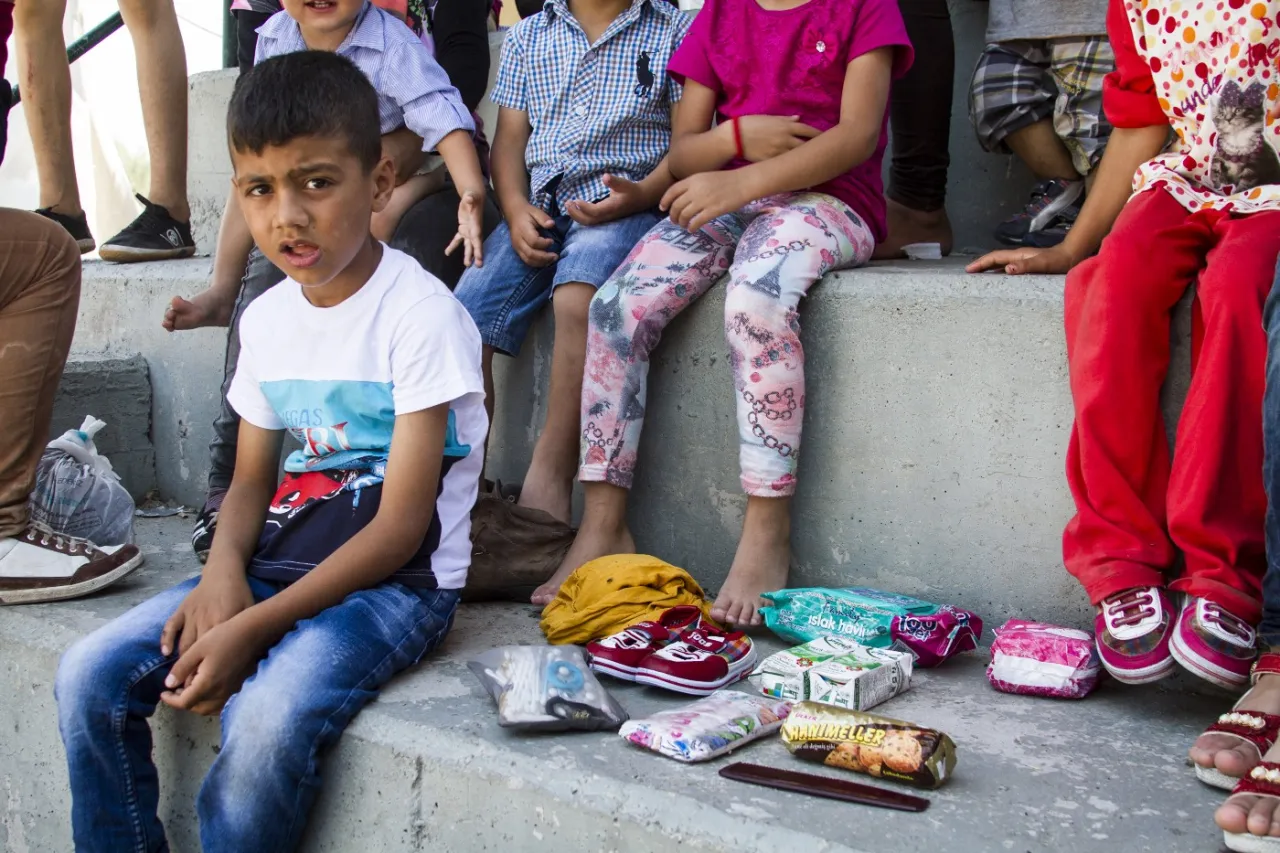 A family - from Aleppo, Syria