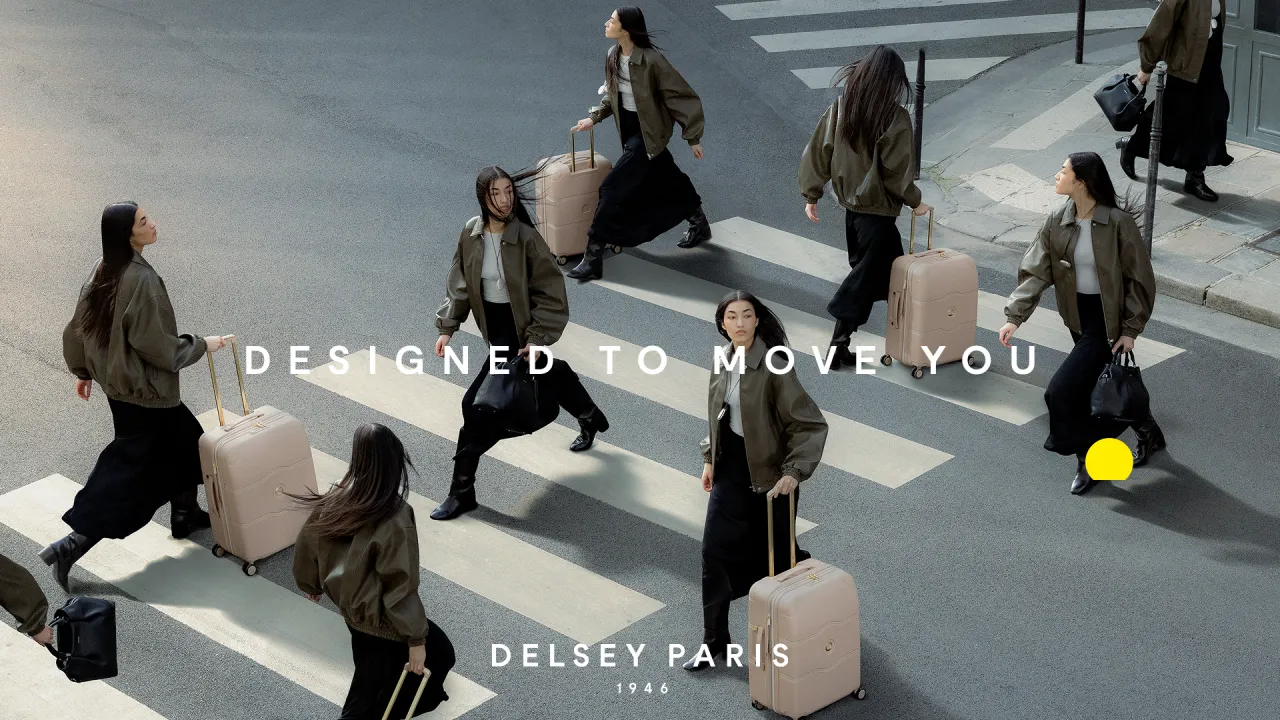 Delsey Paris - Designed to Move You Campaign - SS26