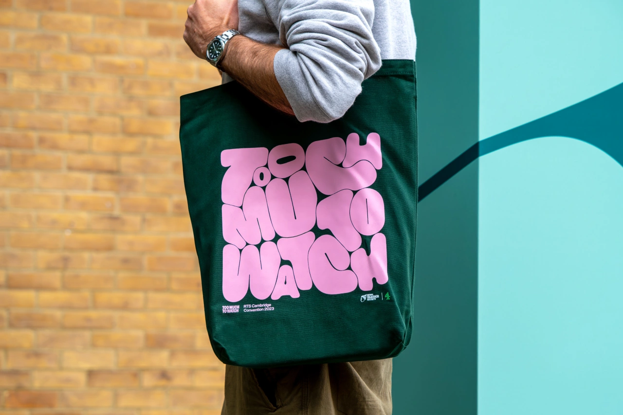 Royal Television Society's annual two-day event by Studio Kiln