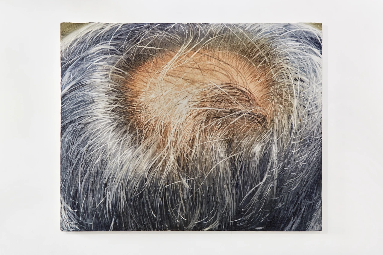 Against All Odds, 2020, Watercolour on gessoed canvas © Joseph Yaeger, courtesy V.O Curations, London