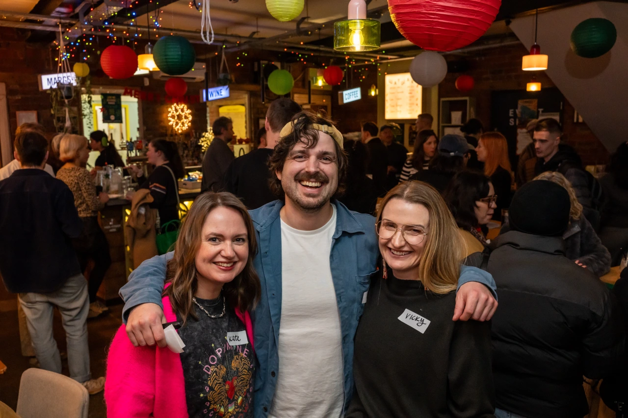 Scenes from IRL Leeds, a recent meet-up for creatives