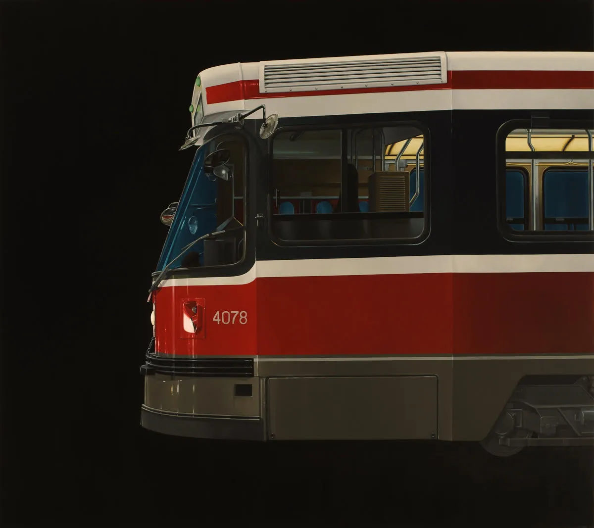 Streetcar Profile (4078), 2019. © Peter Harris