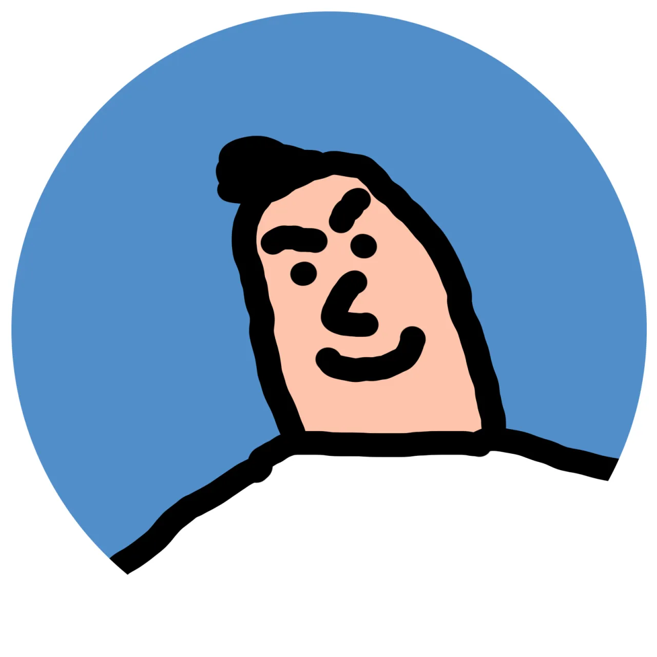 Dale self portrait.