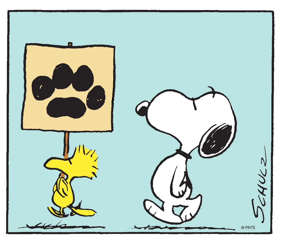Detail of Peanuts 06.07.1968 © Peanuts