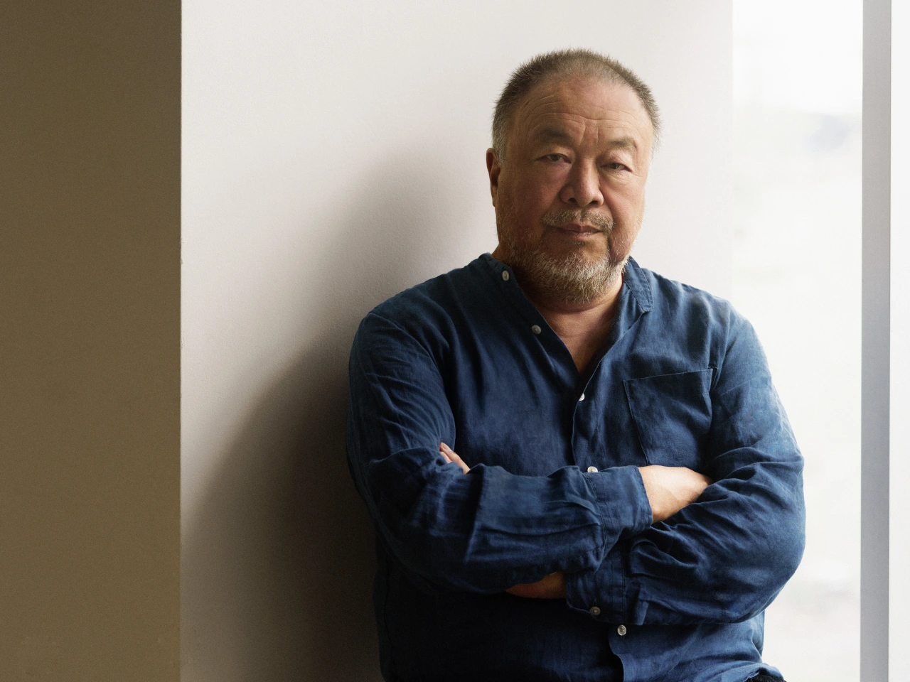 Ai Weiwei at the Design Museum, September 2022. © Rick Pushinsky for the Design Museum