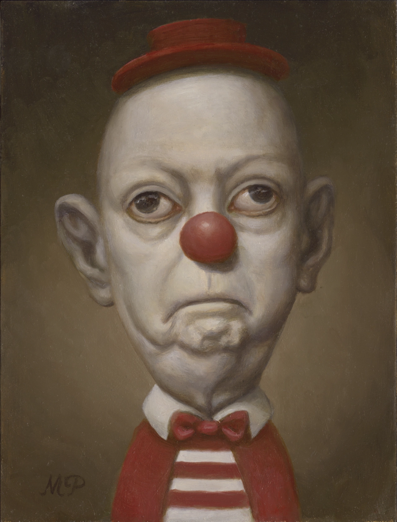 From the series Red Clown, Blue Clown © Marion Peck