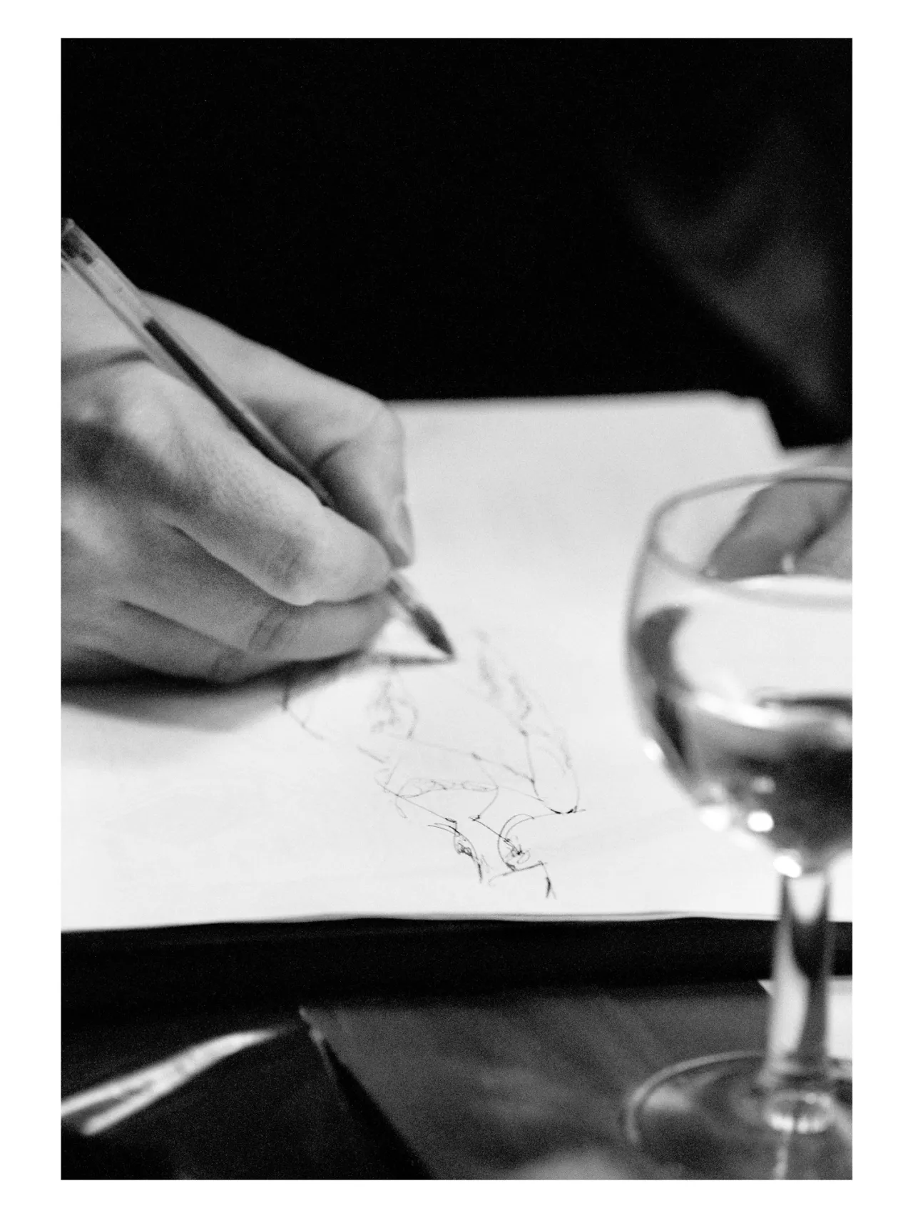 Ann Ray Follow the Line, 1997 40x30 cm. Silver Gelatin Print. Image courtesy of Ann Ray and Barrett Barrera Projects