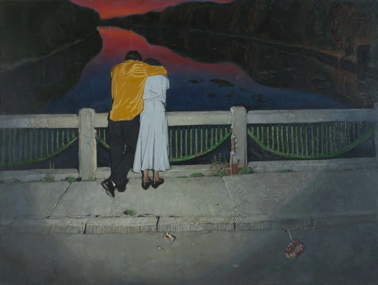 Wang Xingwei, My Beautiful Life, 1993–1995 Oil on canvas Courtesy Sigg Collection © Wang Xingwei