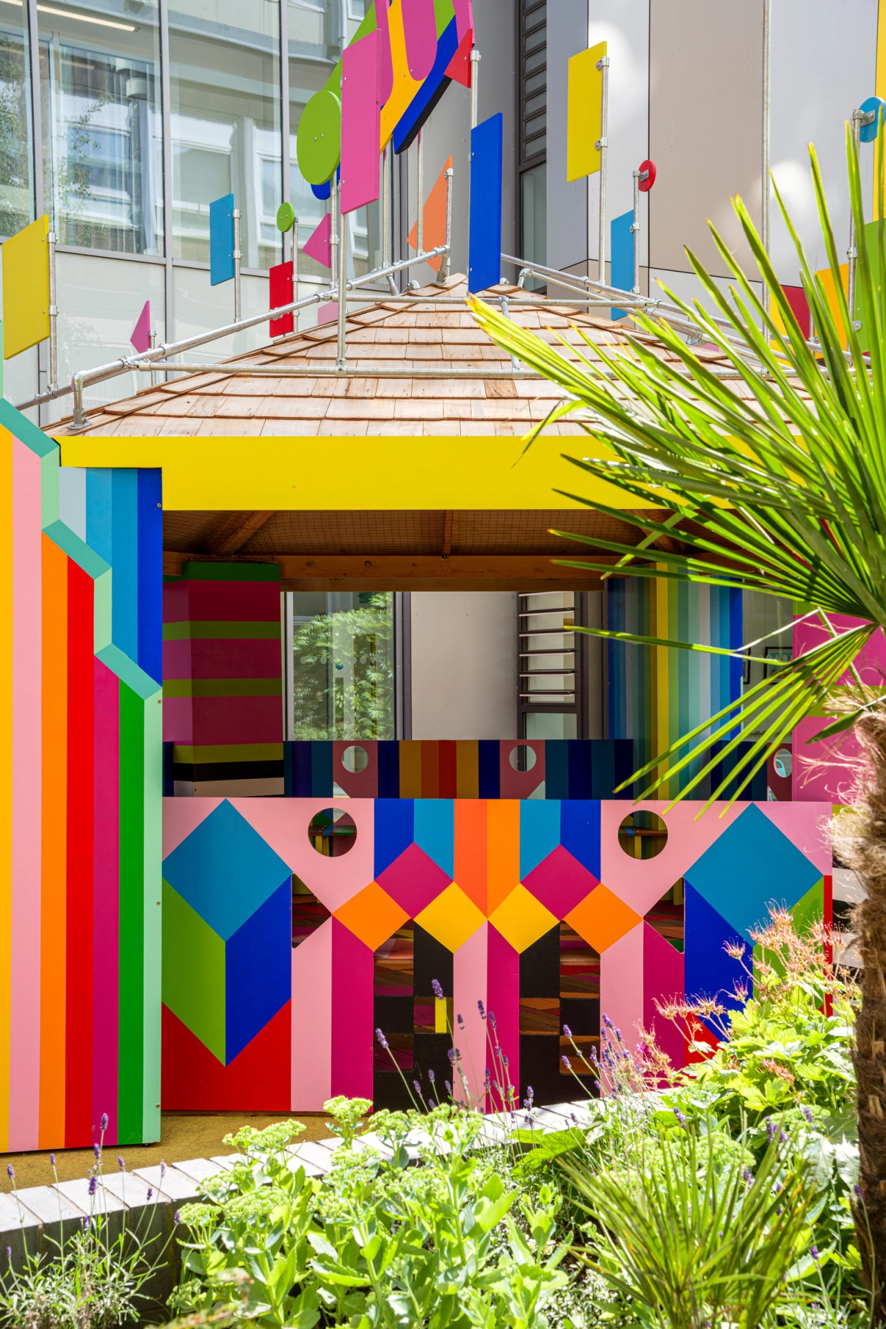 Joy Garden © Morag Myerscough. Photography: Gareth Gardner