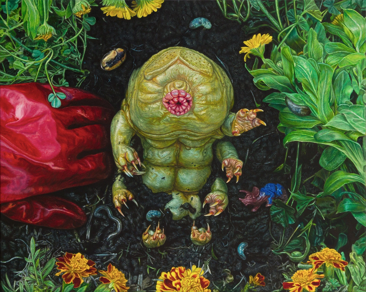 © Beau White - "In-A-Gadda-Da-Vida" - oil on canvas