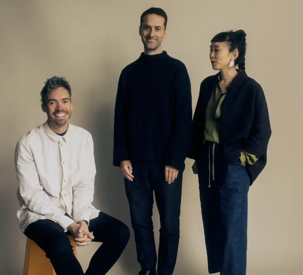 Chloë Leen (far right) co-founder of Pup Architects