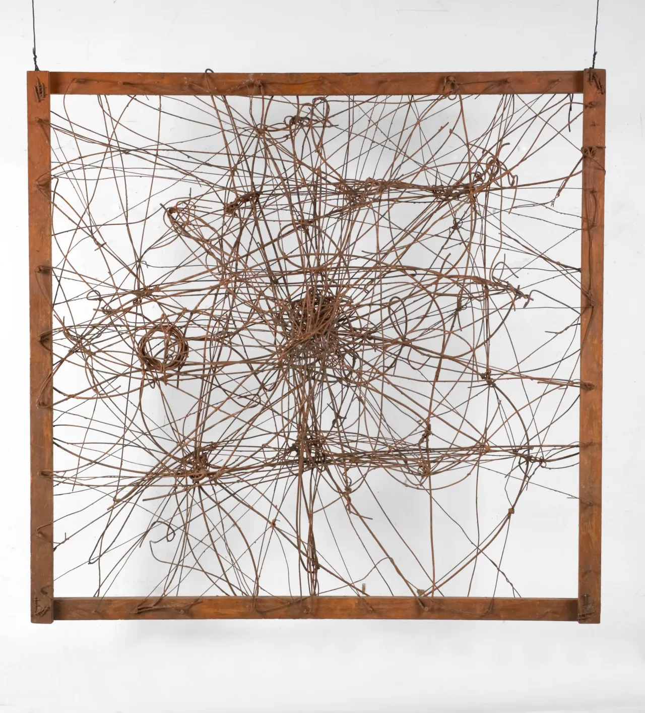 Untitled (The Web, and Wall Sculpture) 1950, The Richard Pousette-Dart Estate.