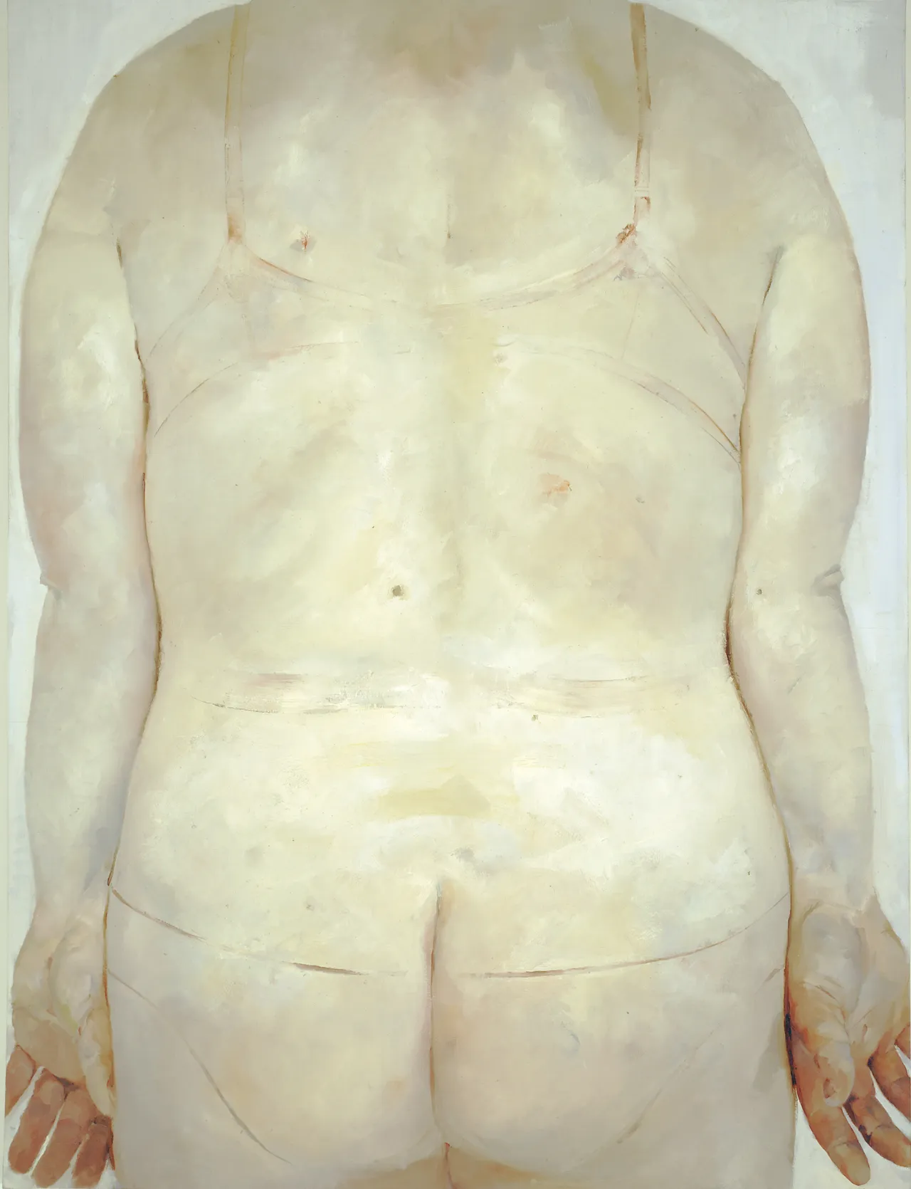 Trace, 1993 - 1994 Oil on canvas, 213.4 x 182.9 cm  © Jenny Saville. Courtesy of the artist and Gagosian