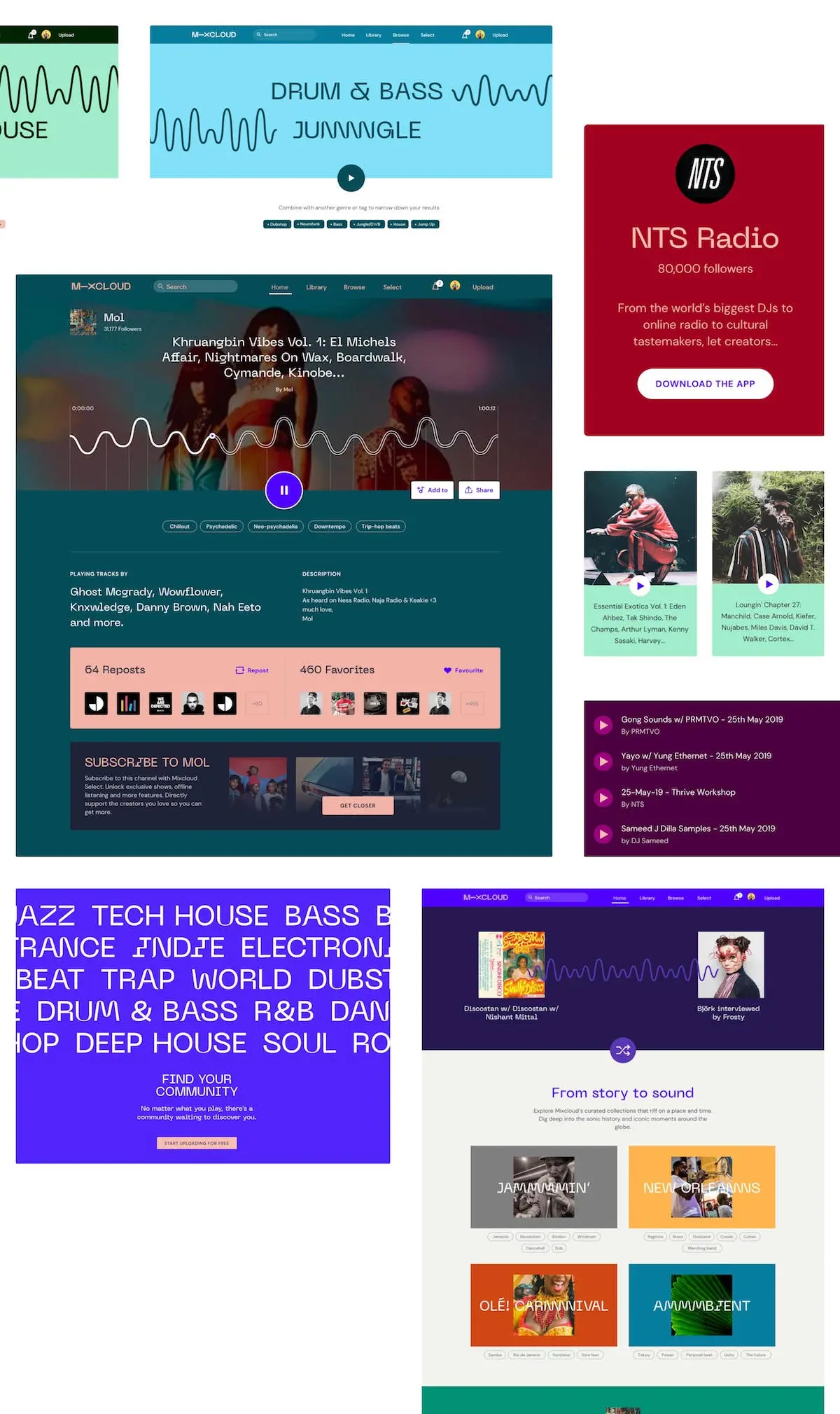 Studio Output, Mixcloud branding