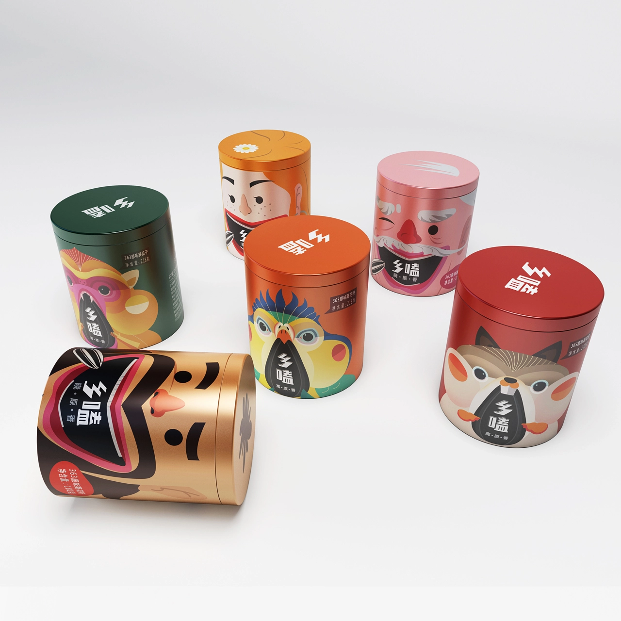 Xiangke Sunflower Seeds Packaging by Sun Linlin is Winner in Packaging Design Category, 2018 - 2019