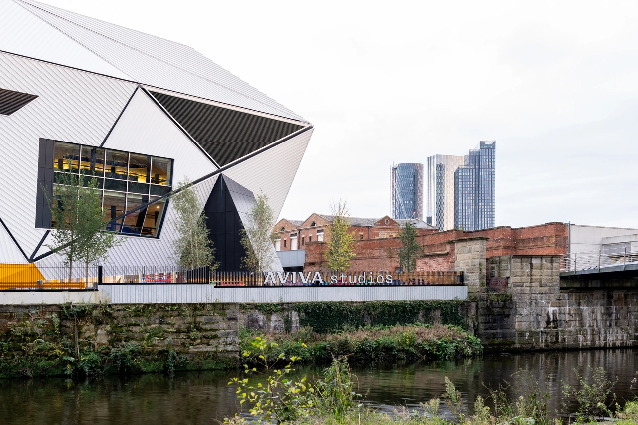 Aviva Studios. Photo by Marco Cappelletti, courtesy of OMA and Factory International