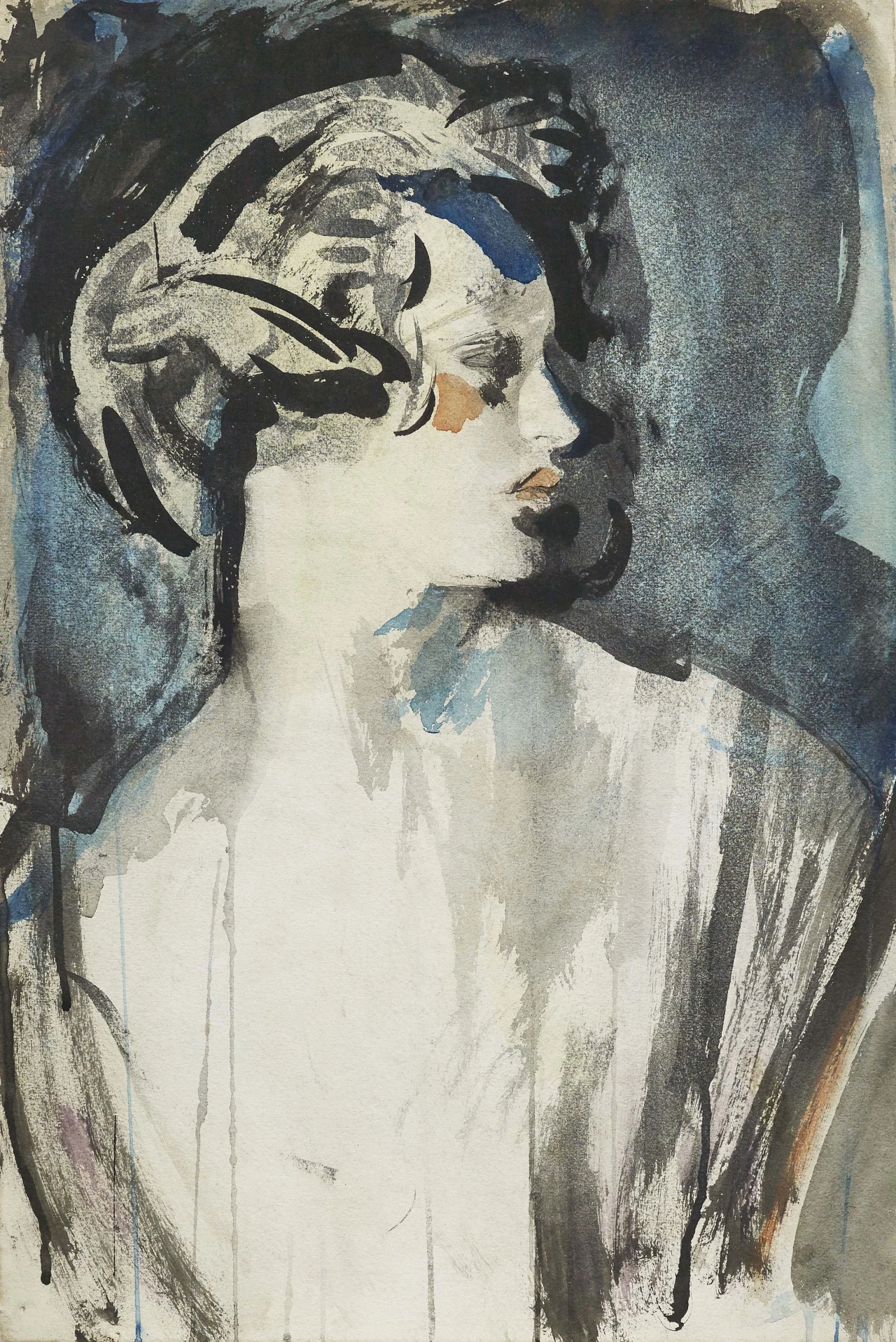 The Hon. Lois Sturt (later Viscountess Tredegar) (1900-37), 1920 – Ambrose McEvoy (1877-1927). Copyright Philip Mould & Company