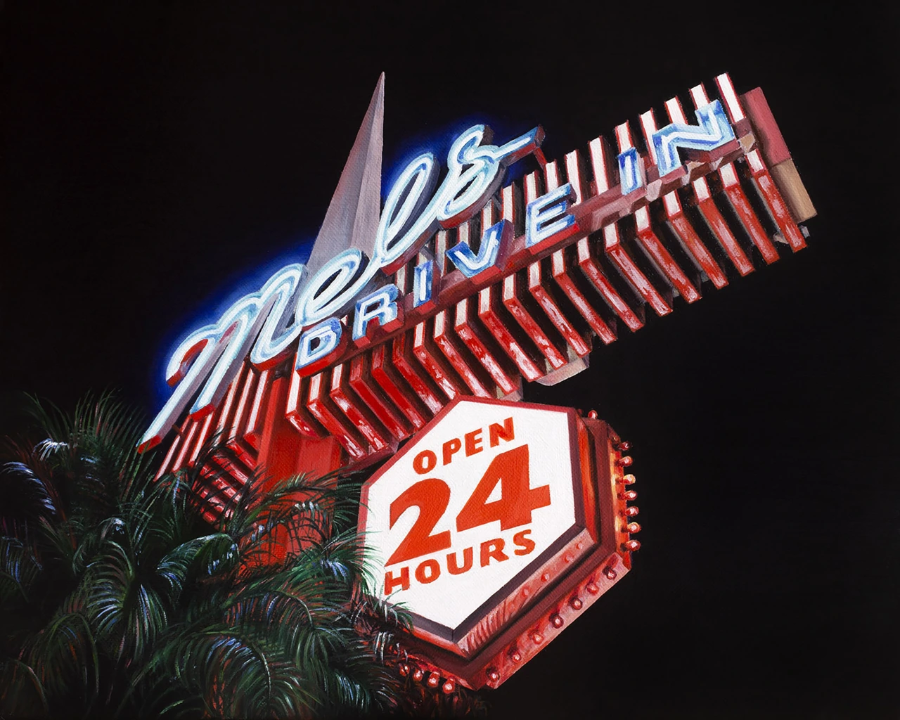 Mel's Drive-In, Sunset Blvd © Imogen Hawgood
