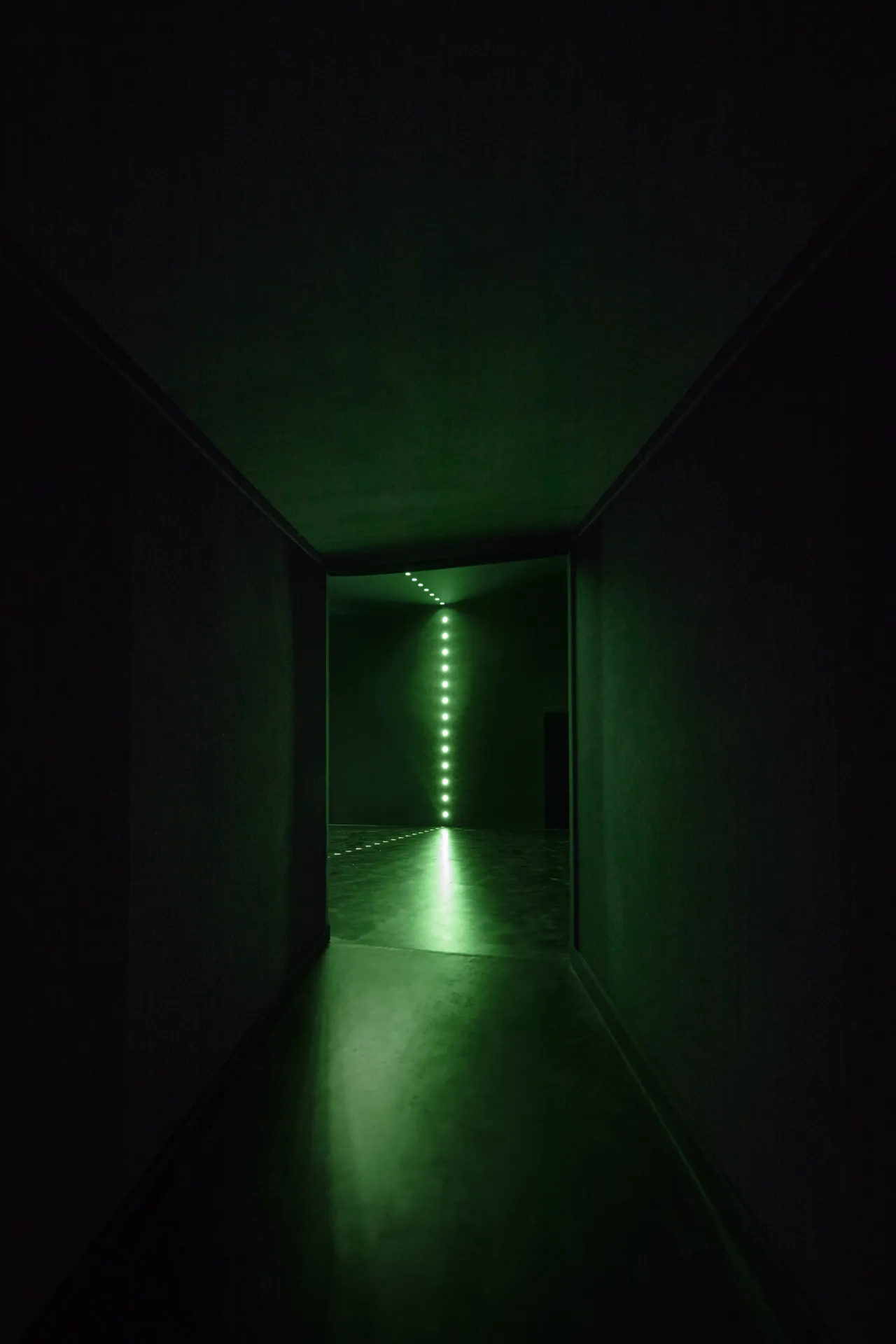 Lucio Fontana, Ambiente spaziale, 1966/2017, installation view at Pirelli HangarBicocca, Milan, 2017. Courtesy Pirelli HangarBicocca, Milan. ©Fondazione Lucio Fontana Photo: Agostino Osio