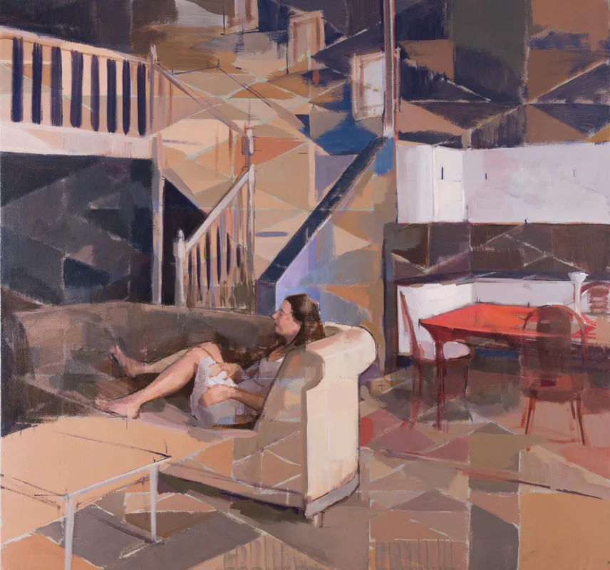 Amalgamation, Oil on Canvas, 32"X34" © Hiroshi Sato