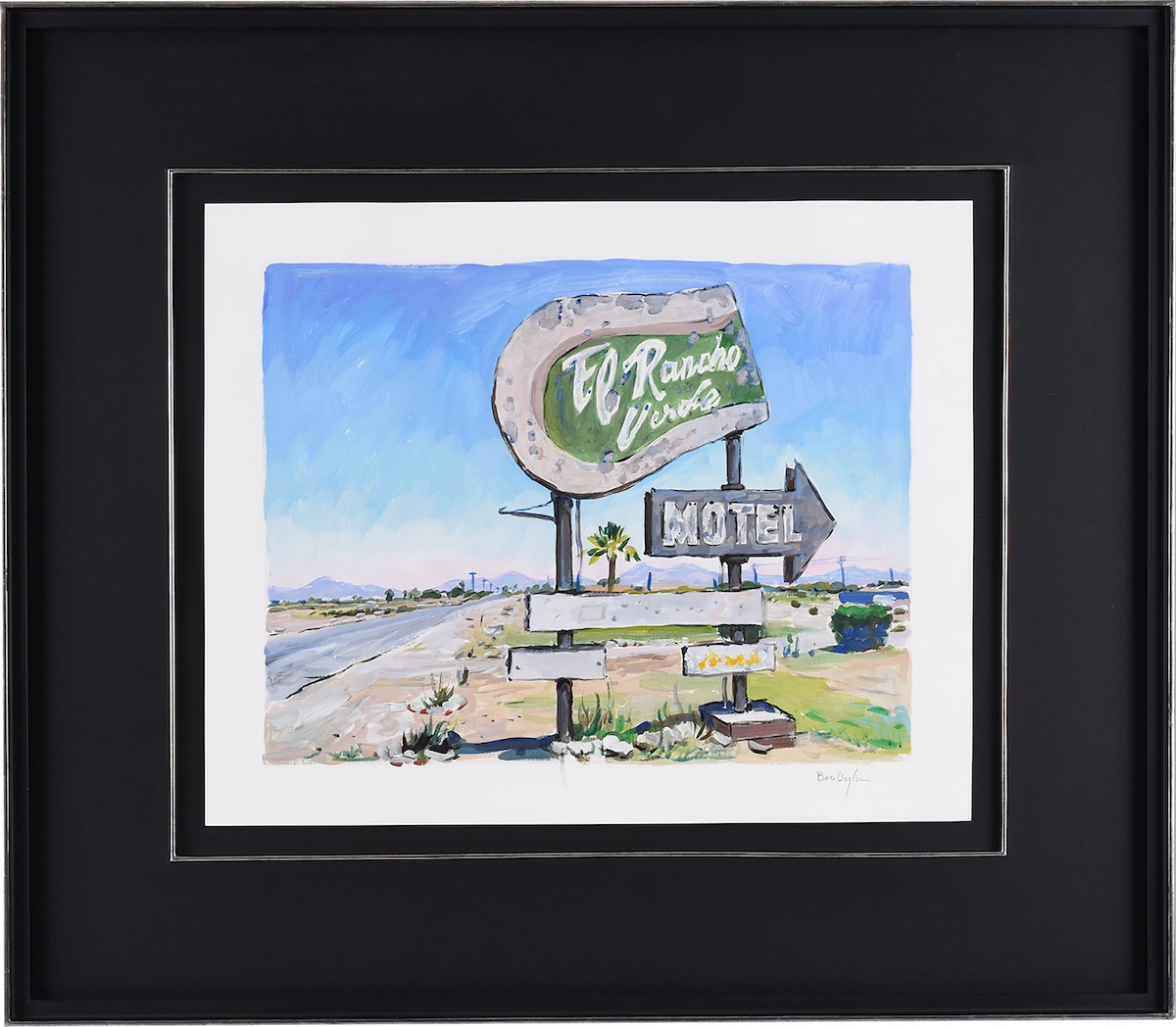Bob Dylan, No-Nothing Motel, Blythe, California, 2015-16