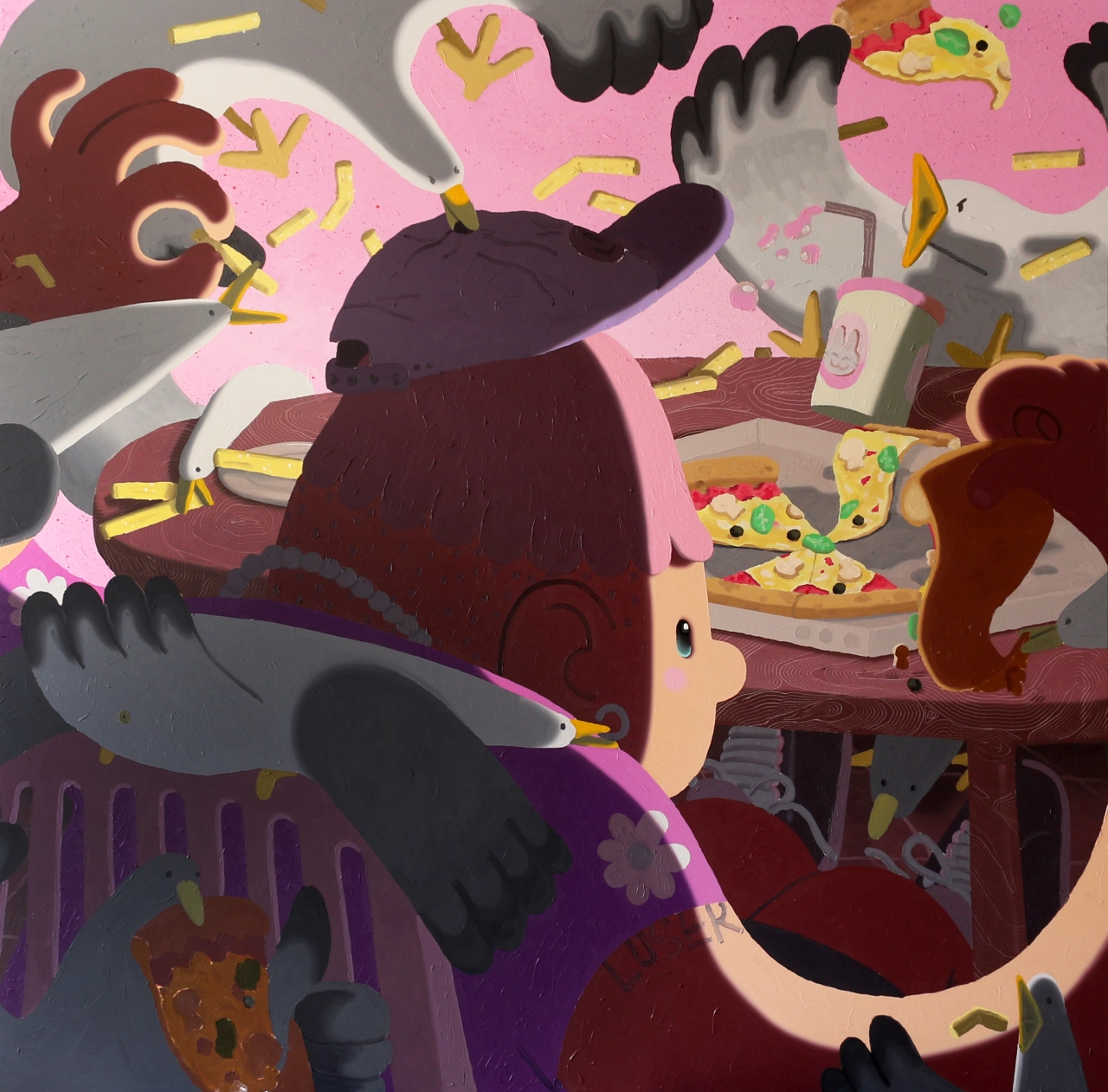 References from all areas of life feed into Imon's work
