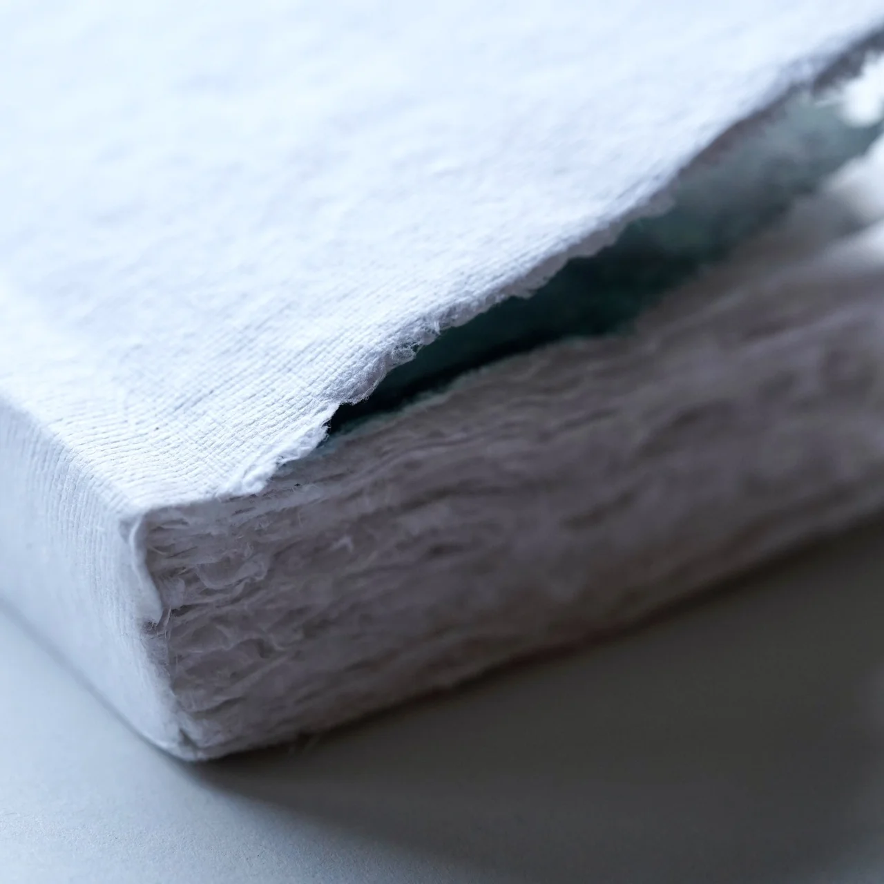 Charlotte Allen of Sleepy Bee Studio uses this cotton paper journal by Lamali