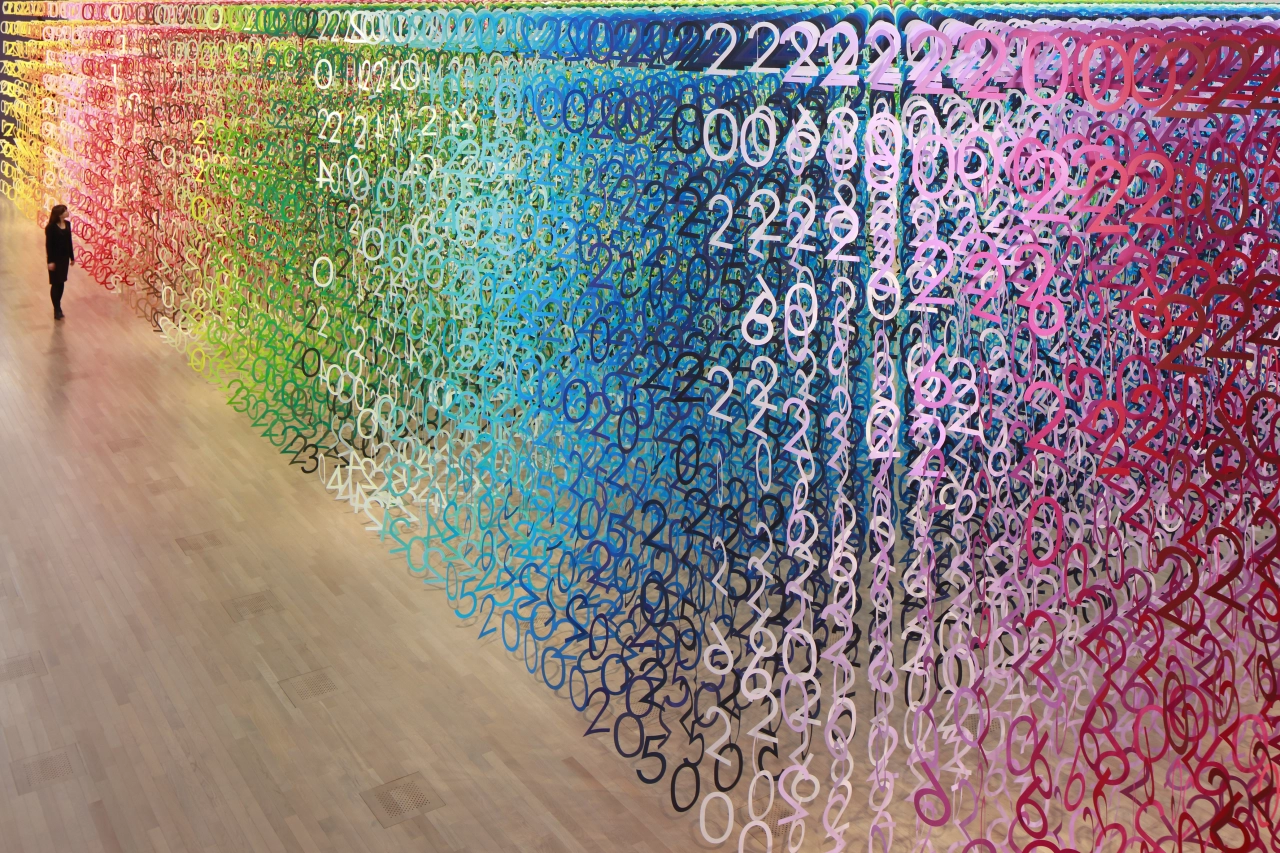Forest of Numbers © Emmanuelle Moureaux