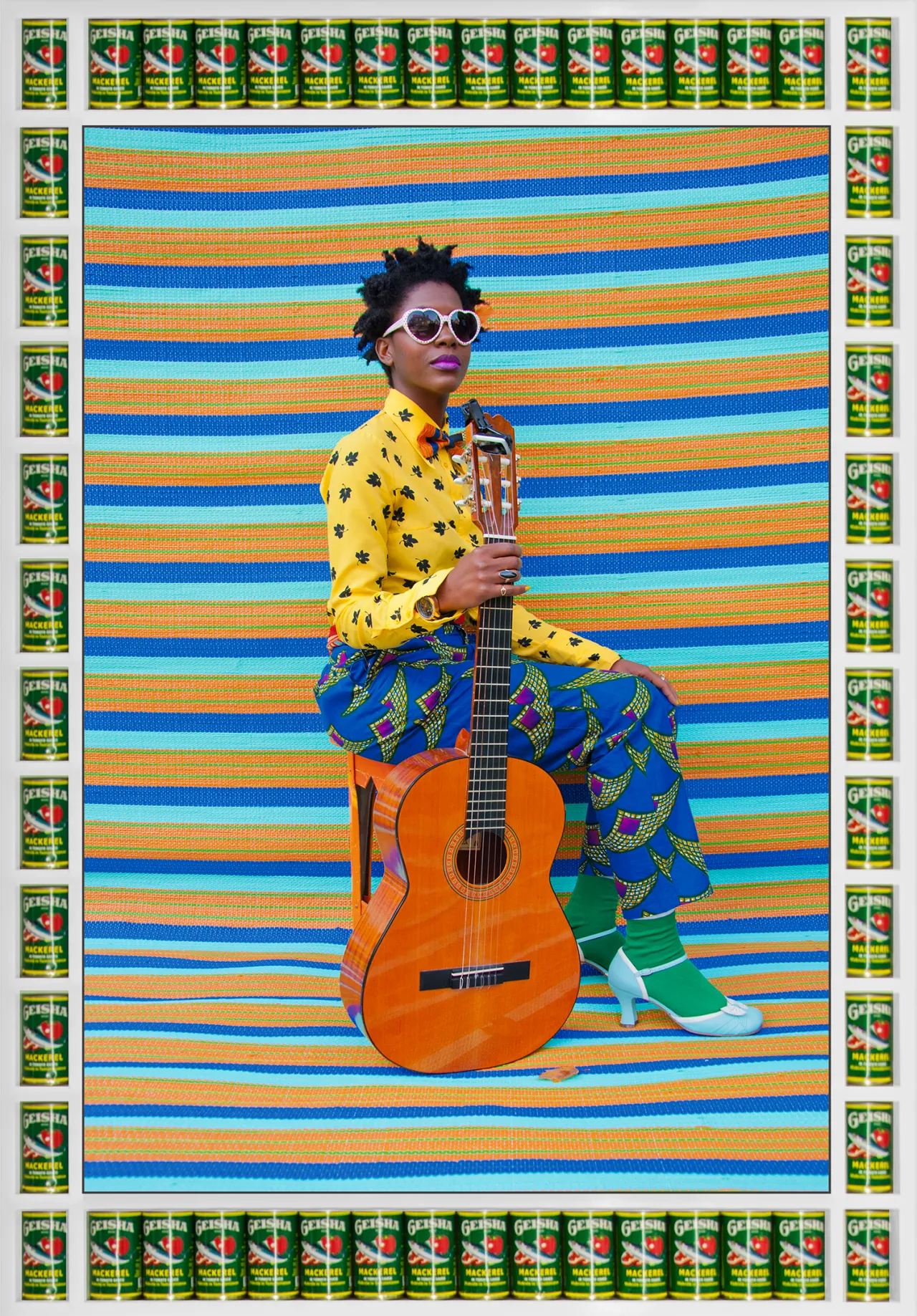 Hassan Hajjaj, My Rockstars series, Bumi Sittin', 2013