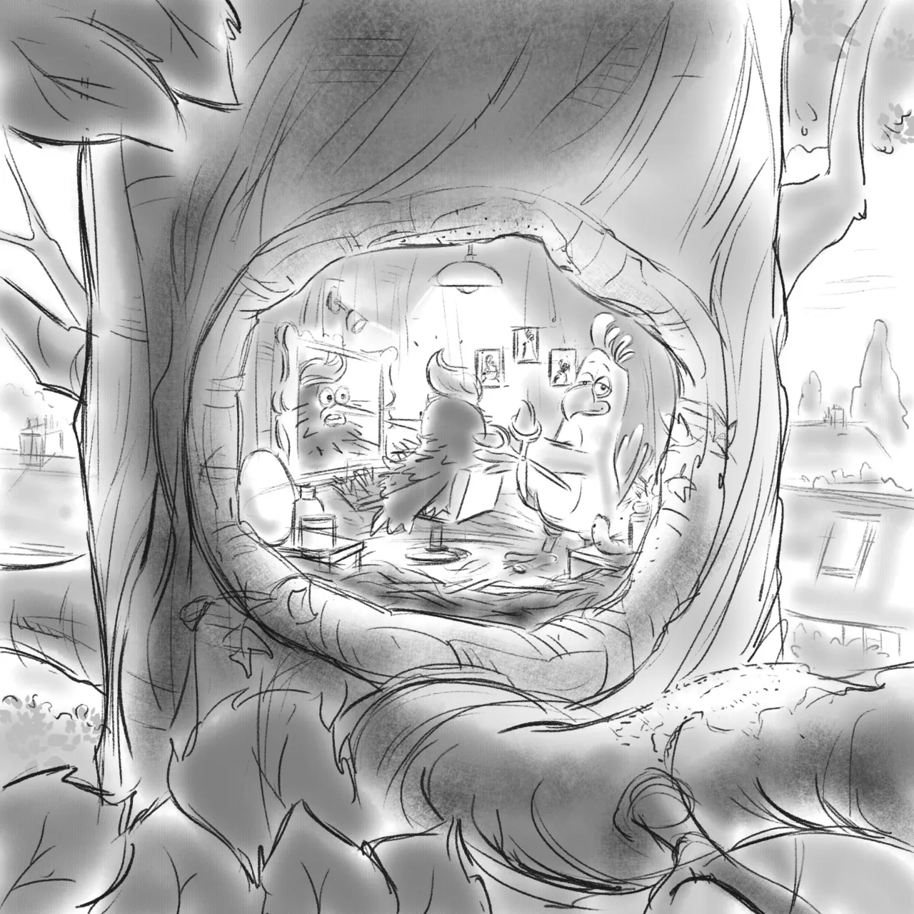 The parakeet's salon concept