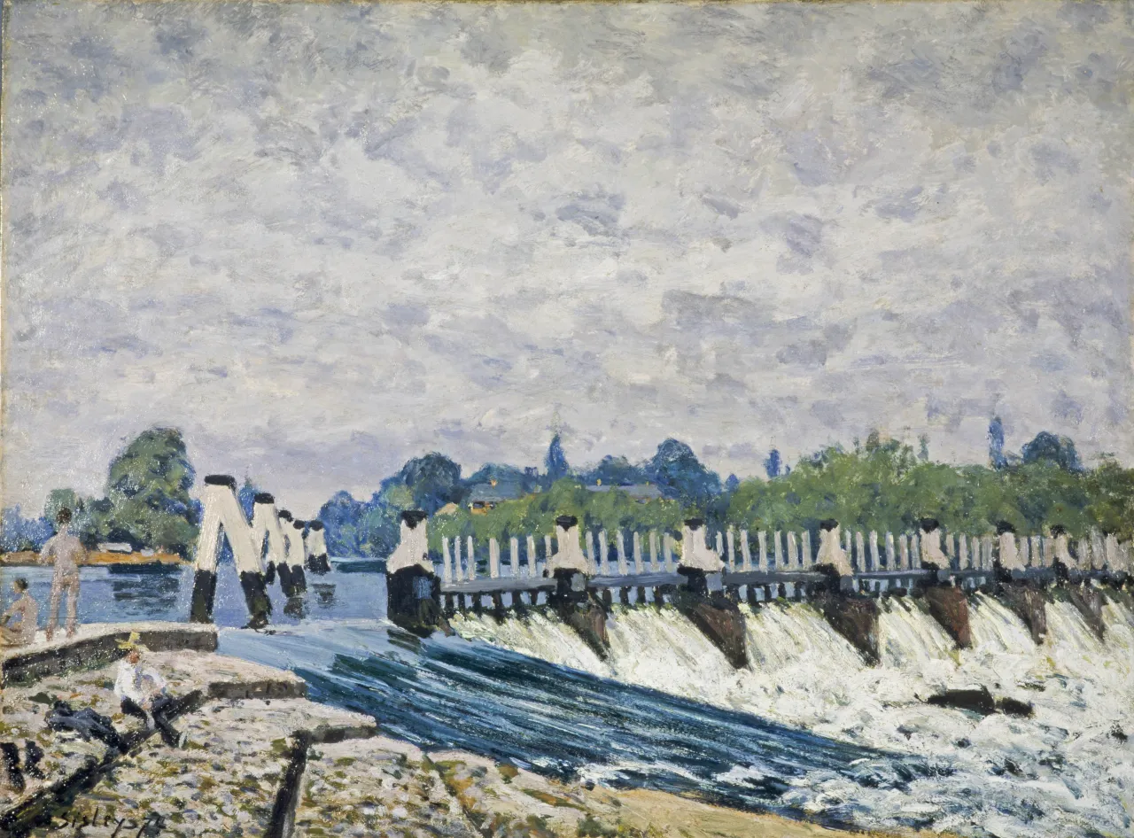 Claude Monet (1840 - 1926) Charing Cross Bridge 1899 - 1902 Oil paint on canvas 650 x 1000 mm Private collection