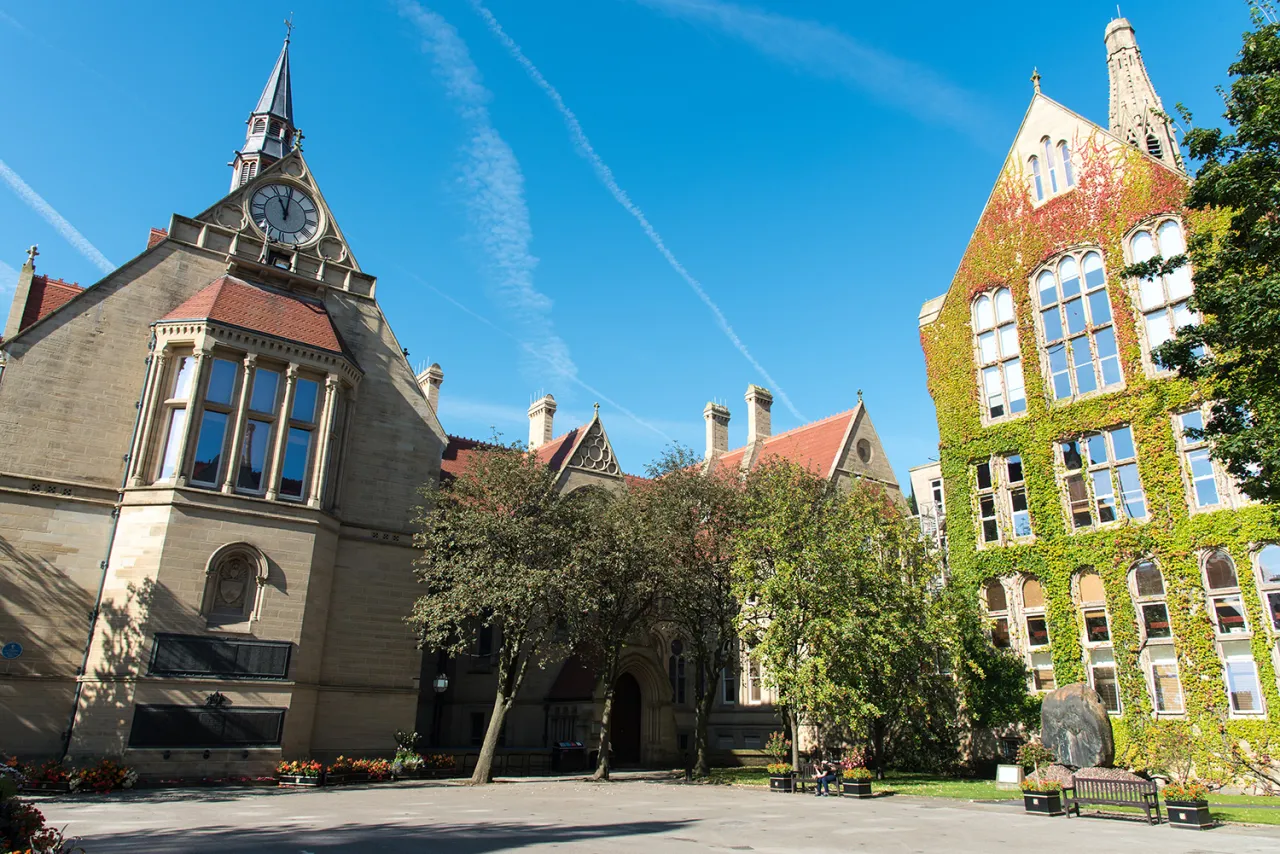 Manchester University Office main campus buildings | Image courtesy of [Adobe Stock](https://stock.adobe.com/uk/)