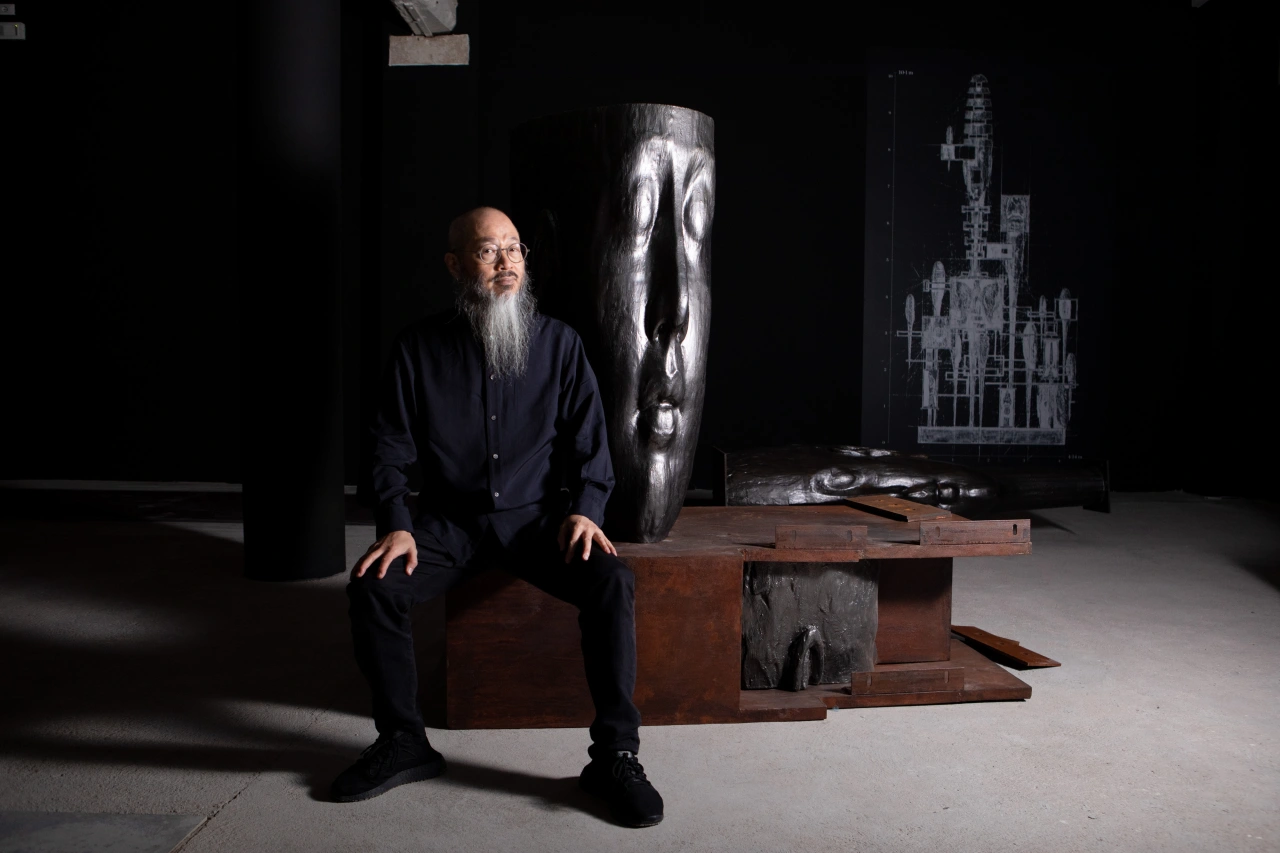 Wallace Chan Totem exhibition at Fondaco Marcello © Massimo Pistore