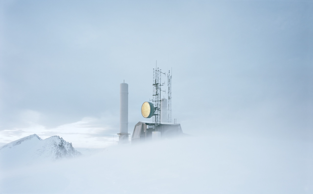 Military Facility V, Norwegian Armed Forces, Andøya, Norway, 2020. From the series The Polar Silk Road © Gregor Sailer and VG Bild-Kunst, Bonn 2022