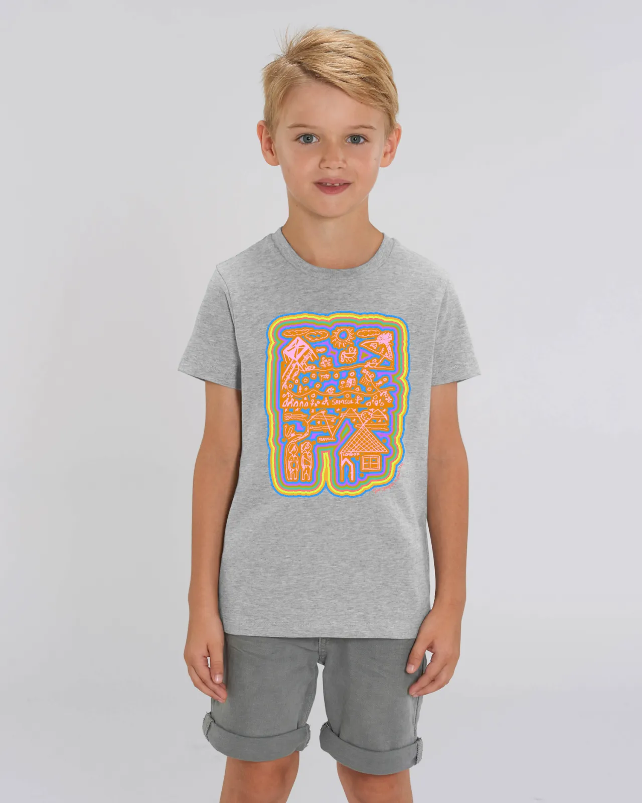 Tyler Spangler x Samsul Face This T-shirt boys