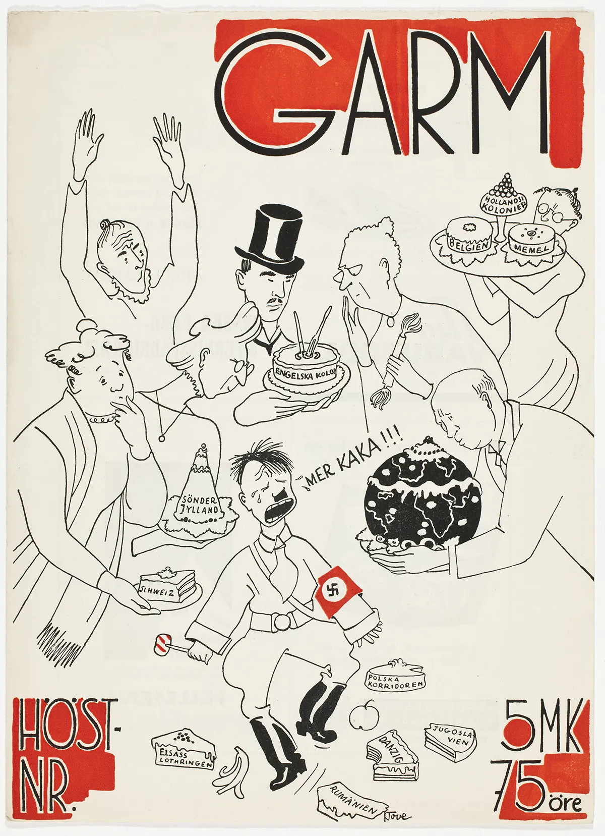 Tove Jansson, Garm N:o 10, 1938, Private Collection. Photo: Finnish National Gallery / Jenni Nurminen