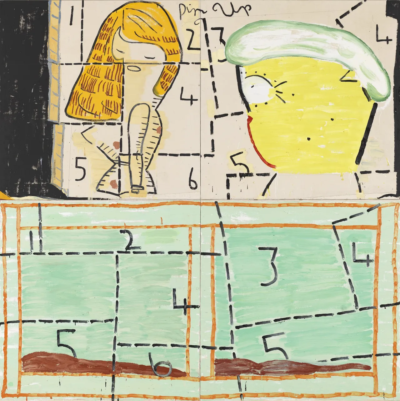 Rose Wiley – Pin Up and Porn Queen Jigsaw, 2005. Tate © Rose Wiley