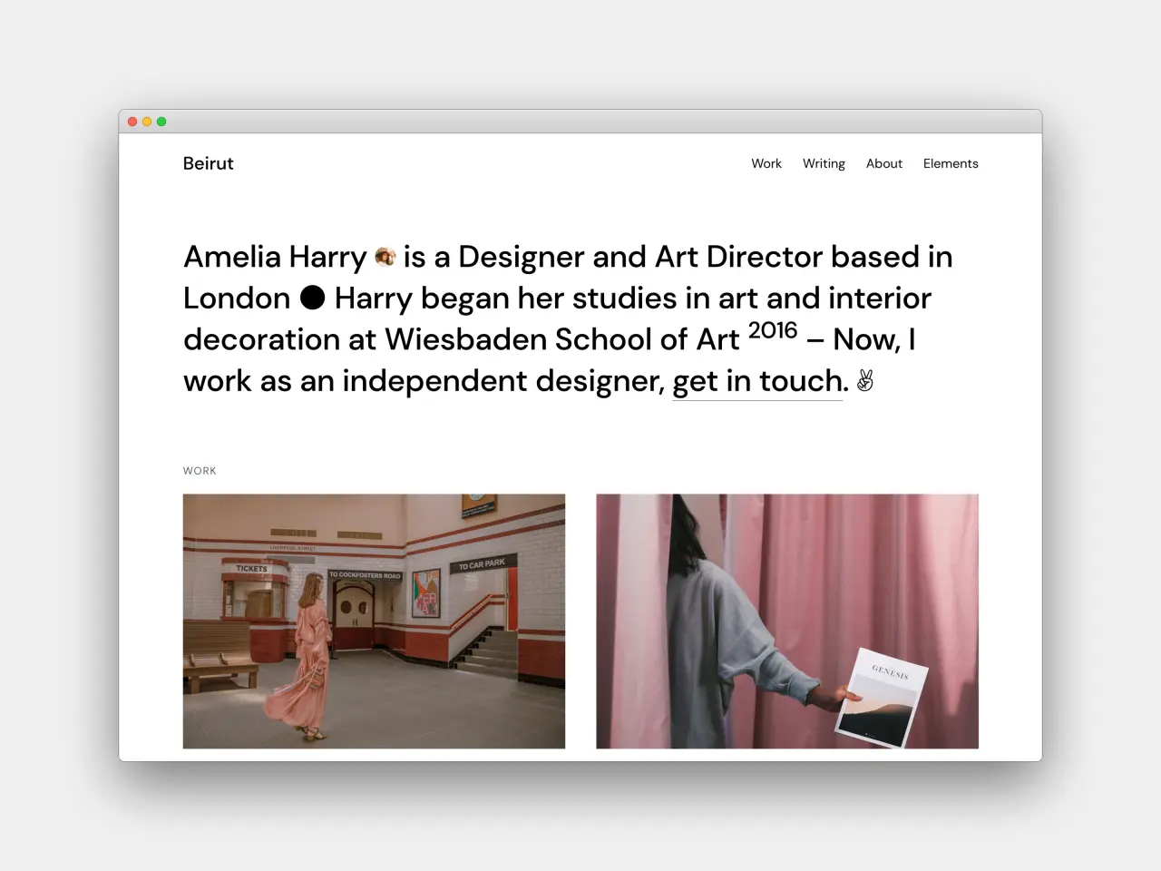 Beirut for Ghost by Aspire Themes