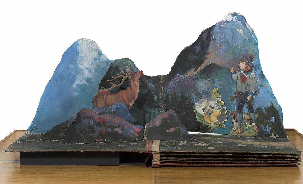 Made in 1973, the book was the original stage set for The Cheviot, the Stag and the Black, Black Oil, John McGrath’s influential play about the history and exploitation of the Highlands.