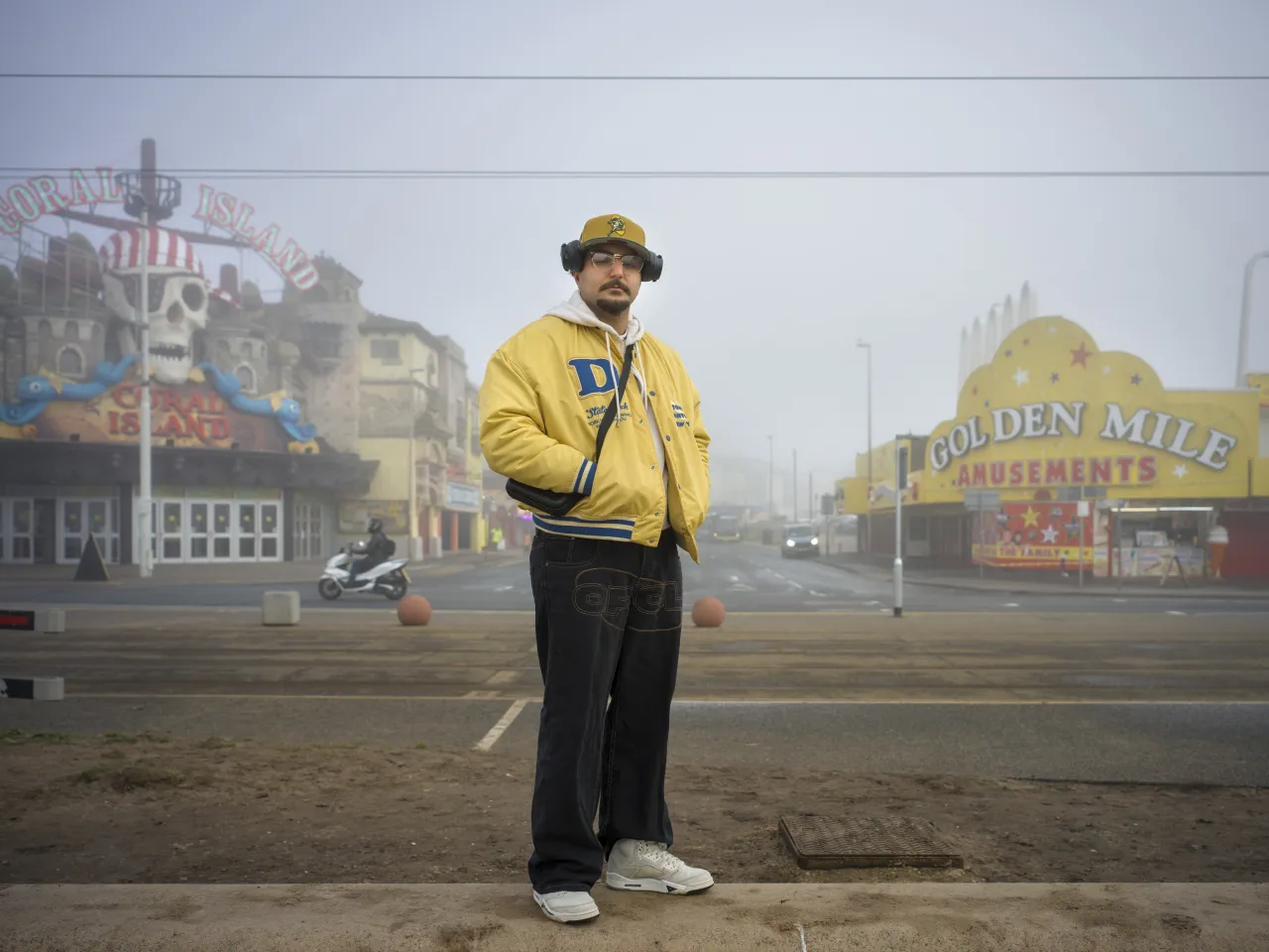 Joe, 22 years old, Blackpool. Against the Tide, 2026. Photograph by Polly Braden