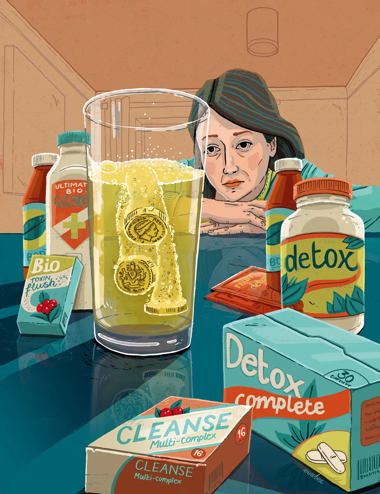 The Observer Magazine: Feature Editorial Illustration